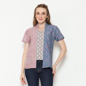 Blouse Wanita - Bhatara Batik Sheisha 5514 Mauve