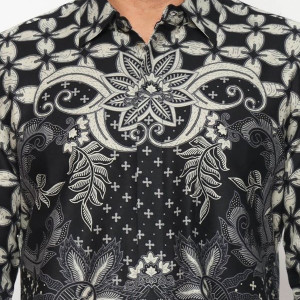 Kemeja Pria - Bhatara Batik Emir 5367 Hitam