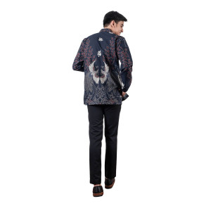 Kemeja Pria - Bhatara Batik Chris 5575 Navy