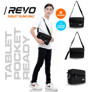 Revo Clutch Bag - Sling Bag - Pouch Pria Wanita Waterproof Anti Air