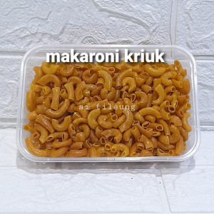 Aneka makaroni kriuk kemasan box 200gram makaroni si tileung