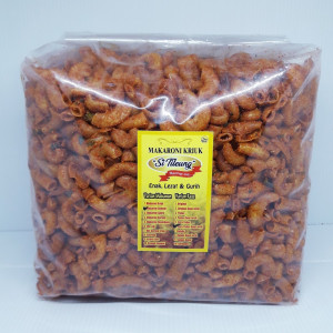 MAKARONI RENYAH SI TILEUNG 1 KG/MAKANAN RINGAN/CEMILAN KHAS BANDUNG