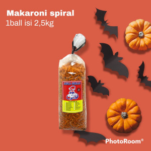 makaroni spiral 1 ball isi 2,5 kg