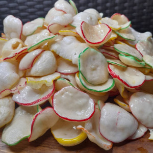 krupuk seblak warna 1 kg tanpa bumbu